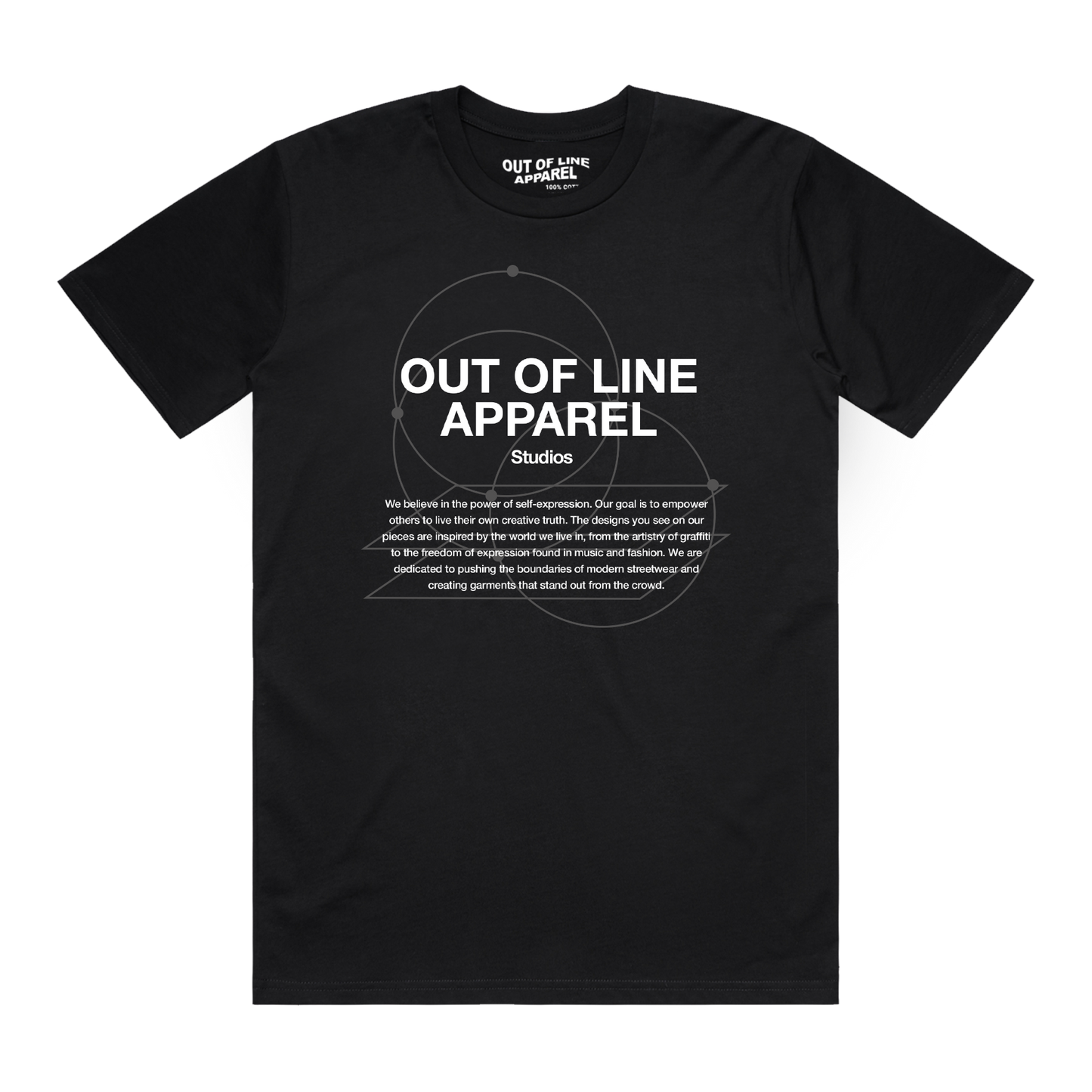 BLACK "FIND YOUR CREATIVE TRUTH" TEE