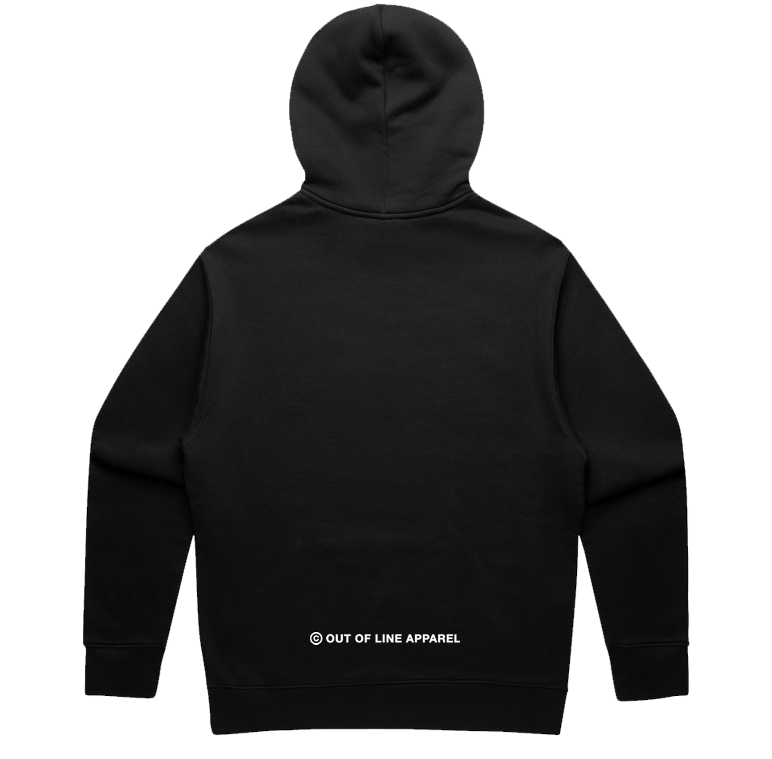 BLACK "LIKE EVERYONE ELSE" HOODIE