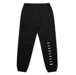 BLACK "LUNAR SNAKE" RELAX SWEATPANTS