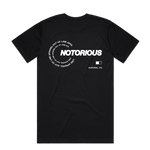 BLACK NOTORIOUS X OUT OF LINE APPAREL COLLAB TEE