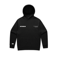 BLACK NOTORIOUS X OUT OF LINE APPAREL COLLAB HOODIE