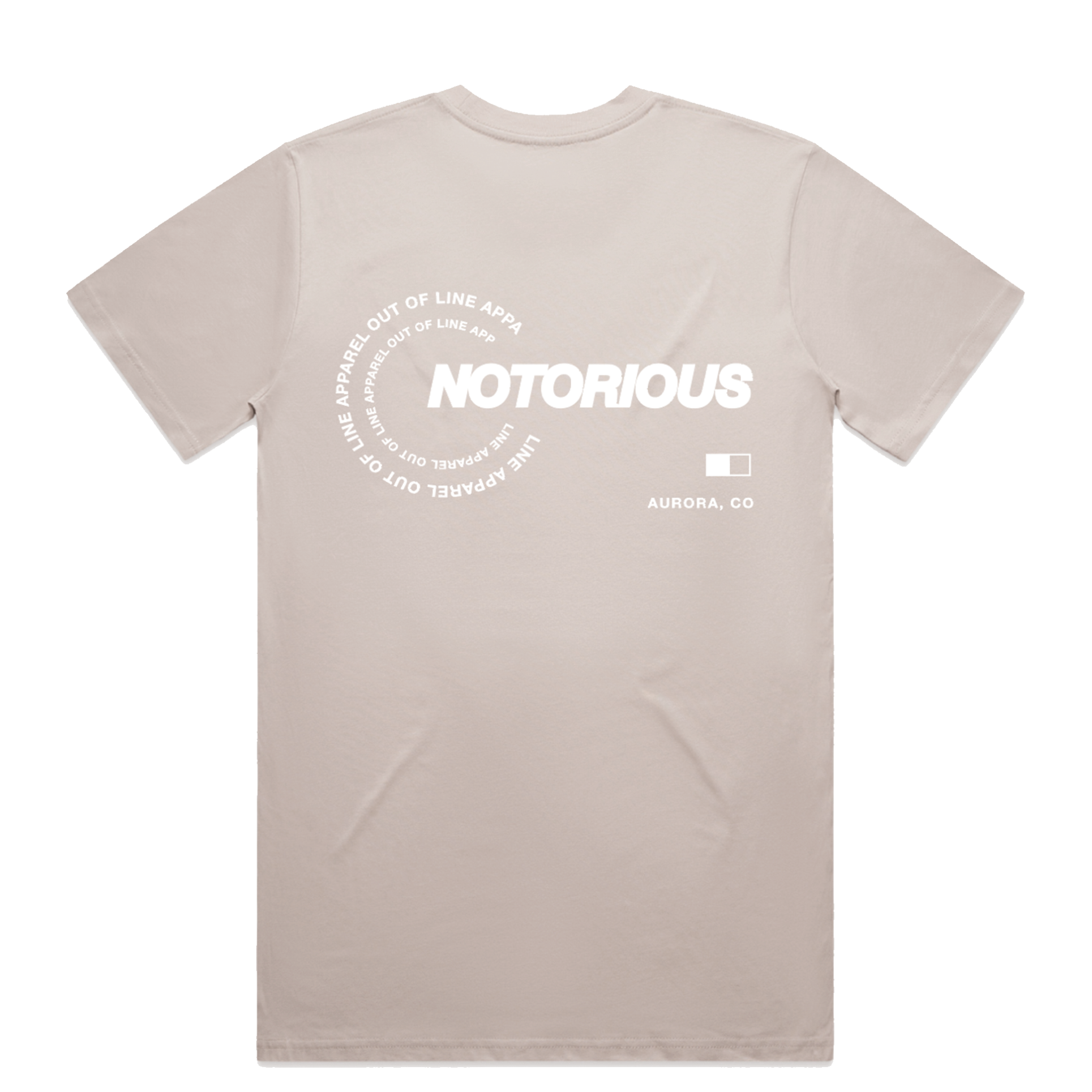 BONE NOTORIOUS X OUT OF LINE APPAREL COLLAB TEE