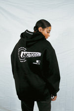 BLACK NOTORIOUS X OUT OF LINE APPAREL COLLAB HOODIE