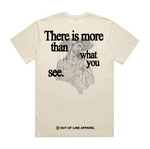 FADED ECRU "THERE IS MORE" TEE