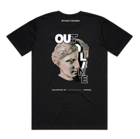 BLACK "WITHOUT BOUNDS" TEE
