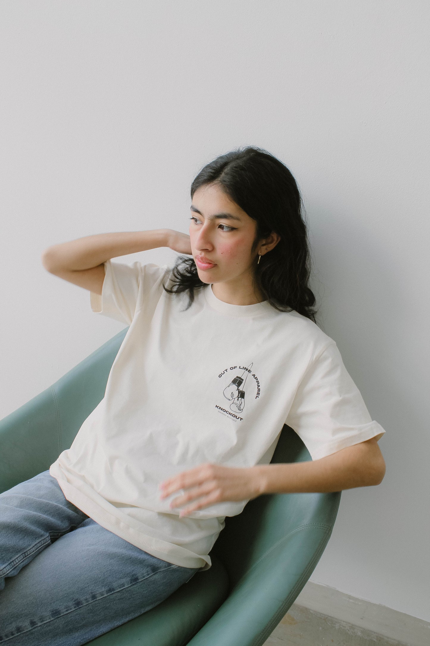 OFF WHITE KNOCKOUT COLLAB TEE